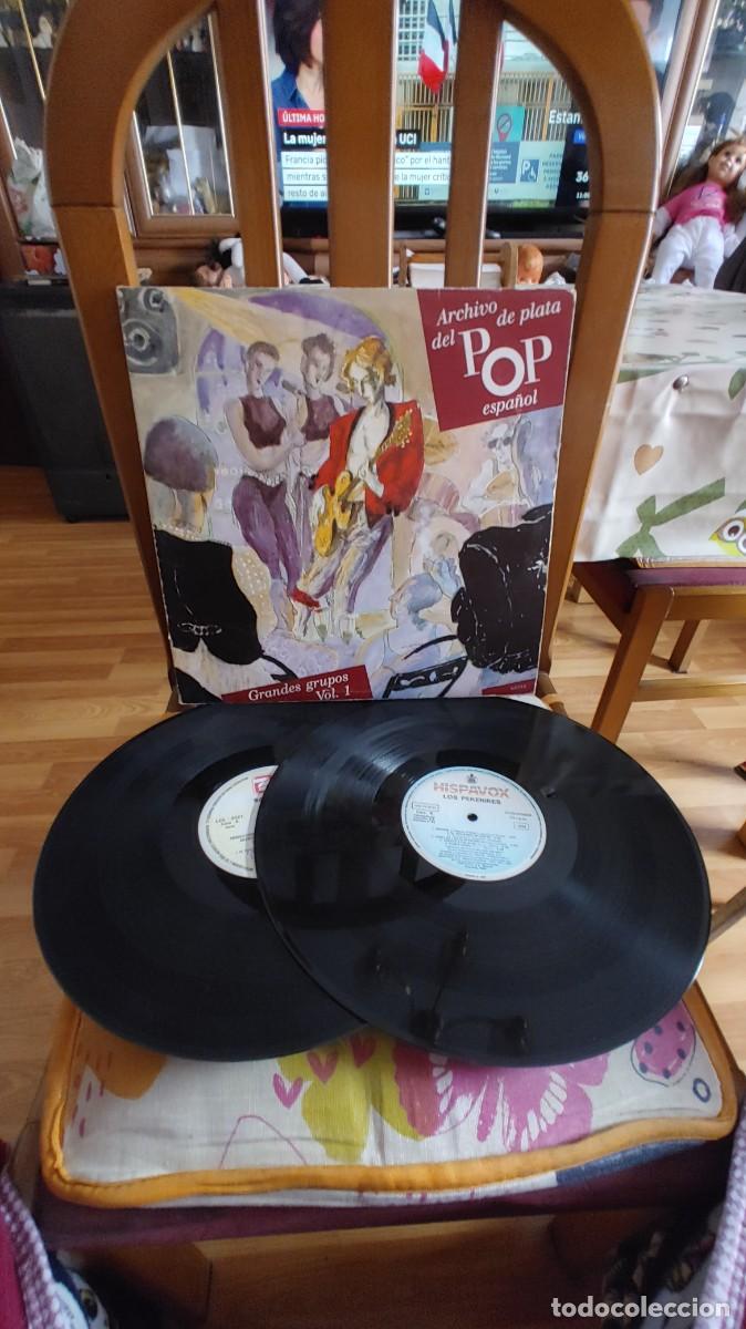 Discos de vinilo: ARCHIVO DE PLATA DEL POP ESPA&Ntilde;OL-LP DOBLE GRANDES GRUPOS VOL.1-GATEFOLD