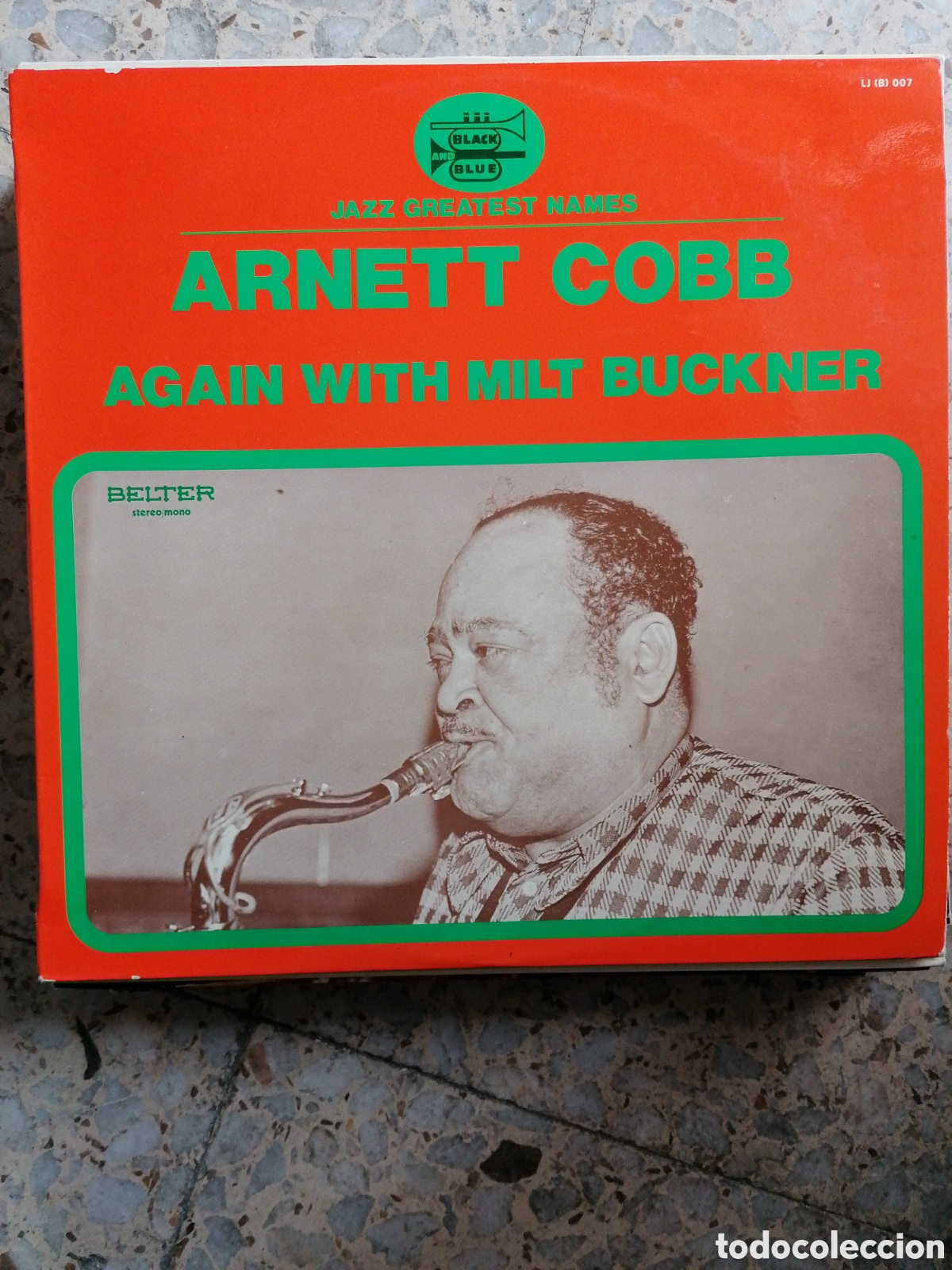 Vinyl records: LP ARNETT COBB AGAIN WITH MILT BUCKNER EDICION ESPA&Ntilde;OLA