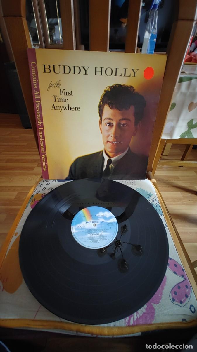Discos de vinilo: BUDDY HOLLY-LP FOR THE FIRST TIME ANYWHERE-NUEVO - Foto 1