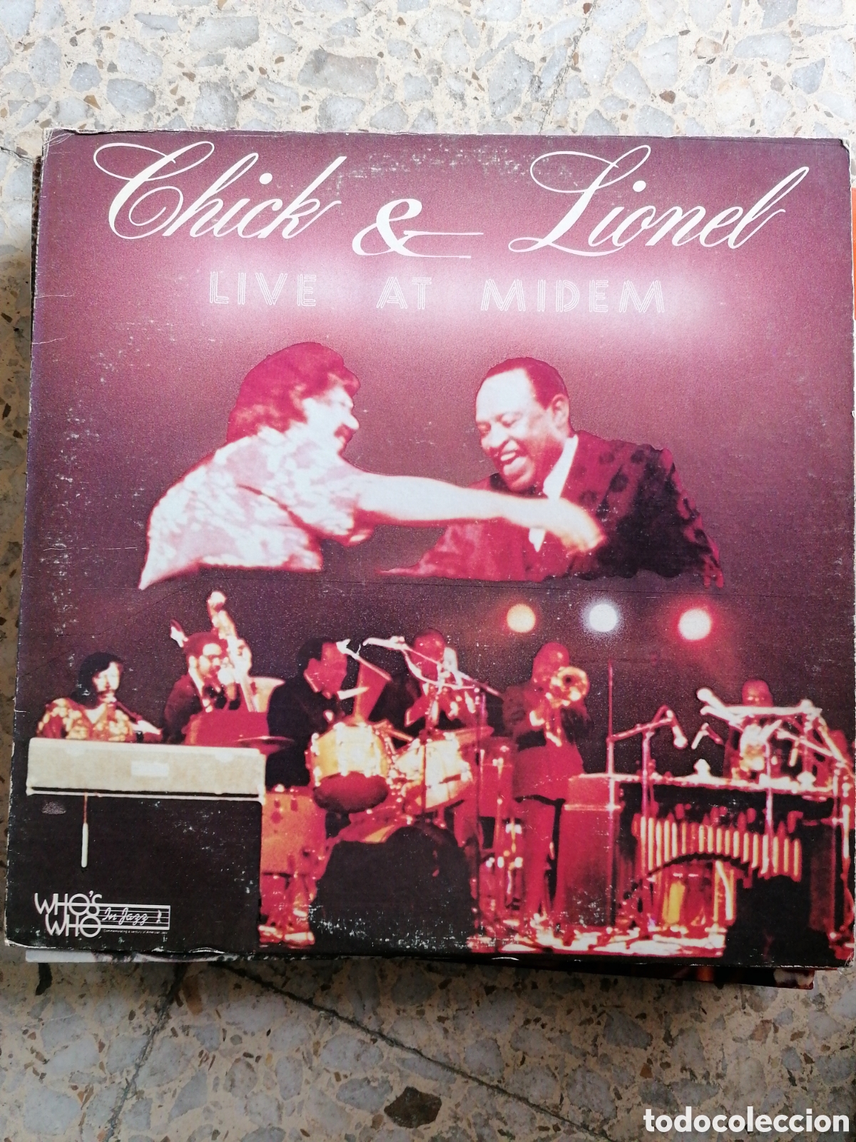 Discos de vinilo: LP CHICK & LIONEL LIVE AT MIDEM 1980 USA