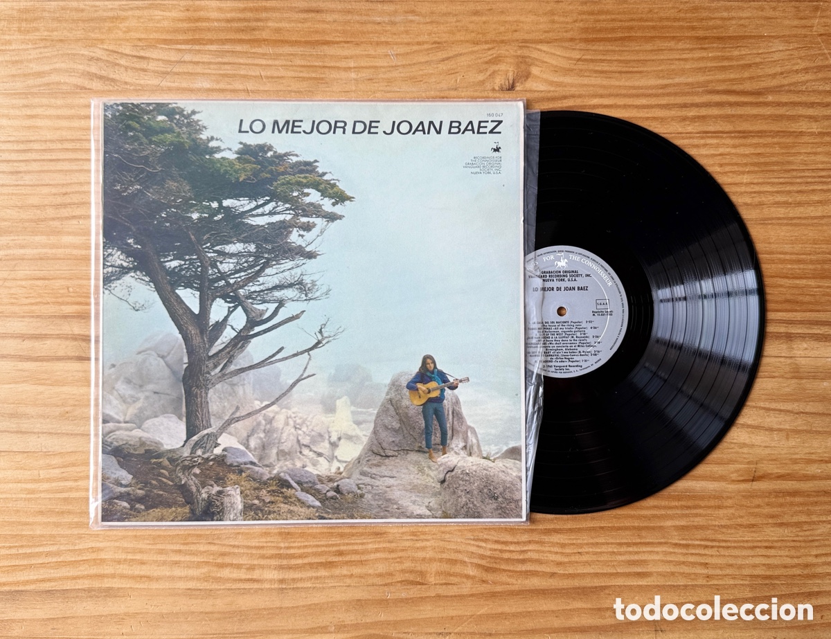 Discos de vinil: Joan Baez &ndash; Lo Mejor De Joan Baez Spain 1983