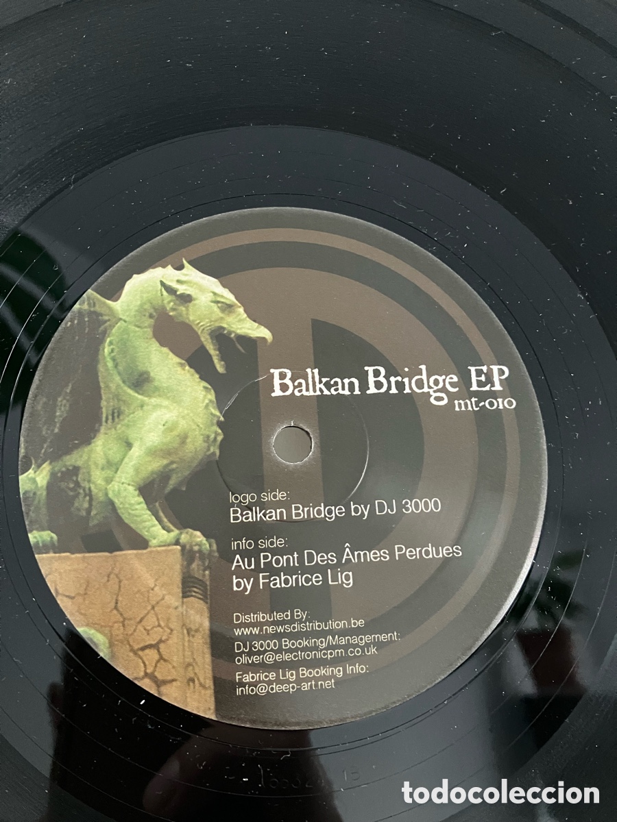Discos de vinilo: Dj 3000 / Fabrice Lig - Balkan Bridge - Foto 2