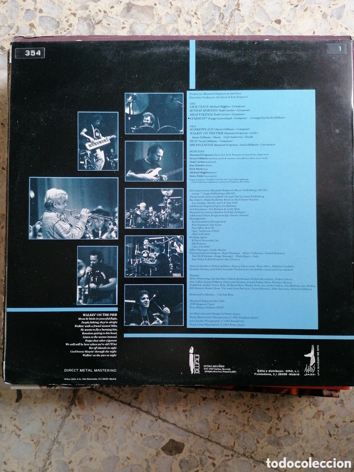 Discos de vinilo: LP MAYNARD FERGUSON HIGH VOLTAGE - Foto 2