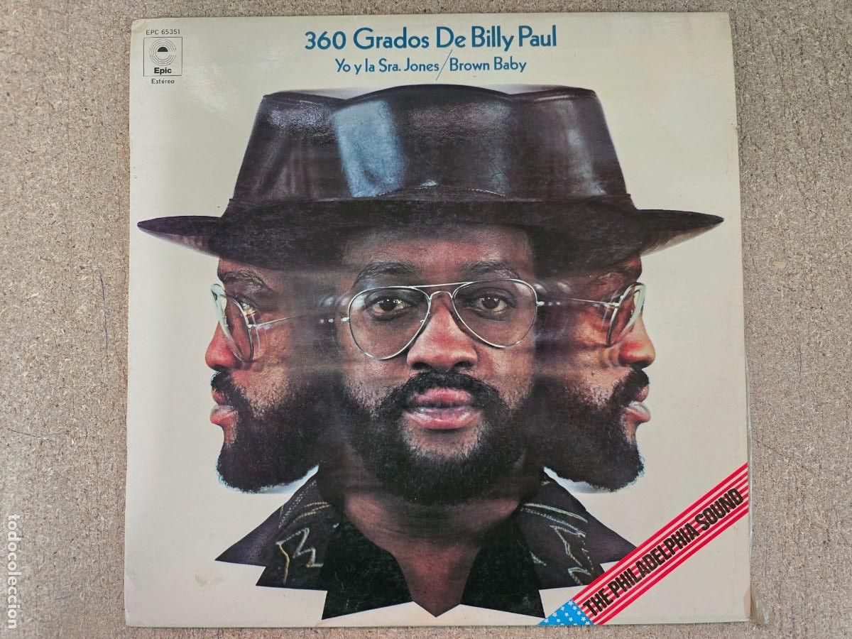 Discos de vinilo: Disco LP. 360 Grados de Billy Paul.1973