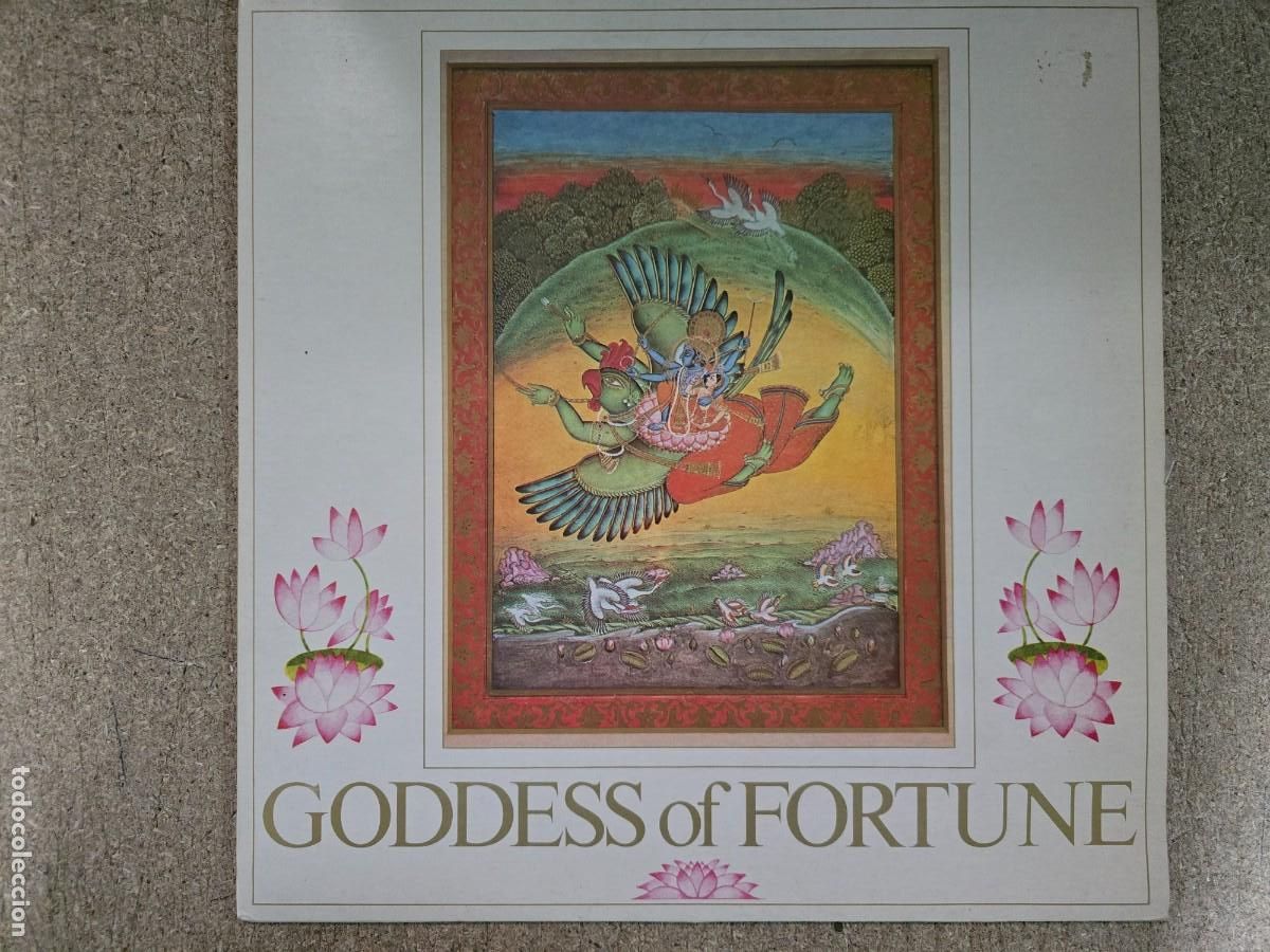 Discos de vinilo: Disco LP. Goddess Of Fortune.Producido por George Harrison.Edicion Francesa