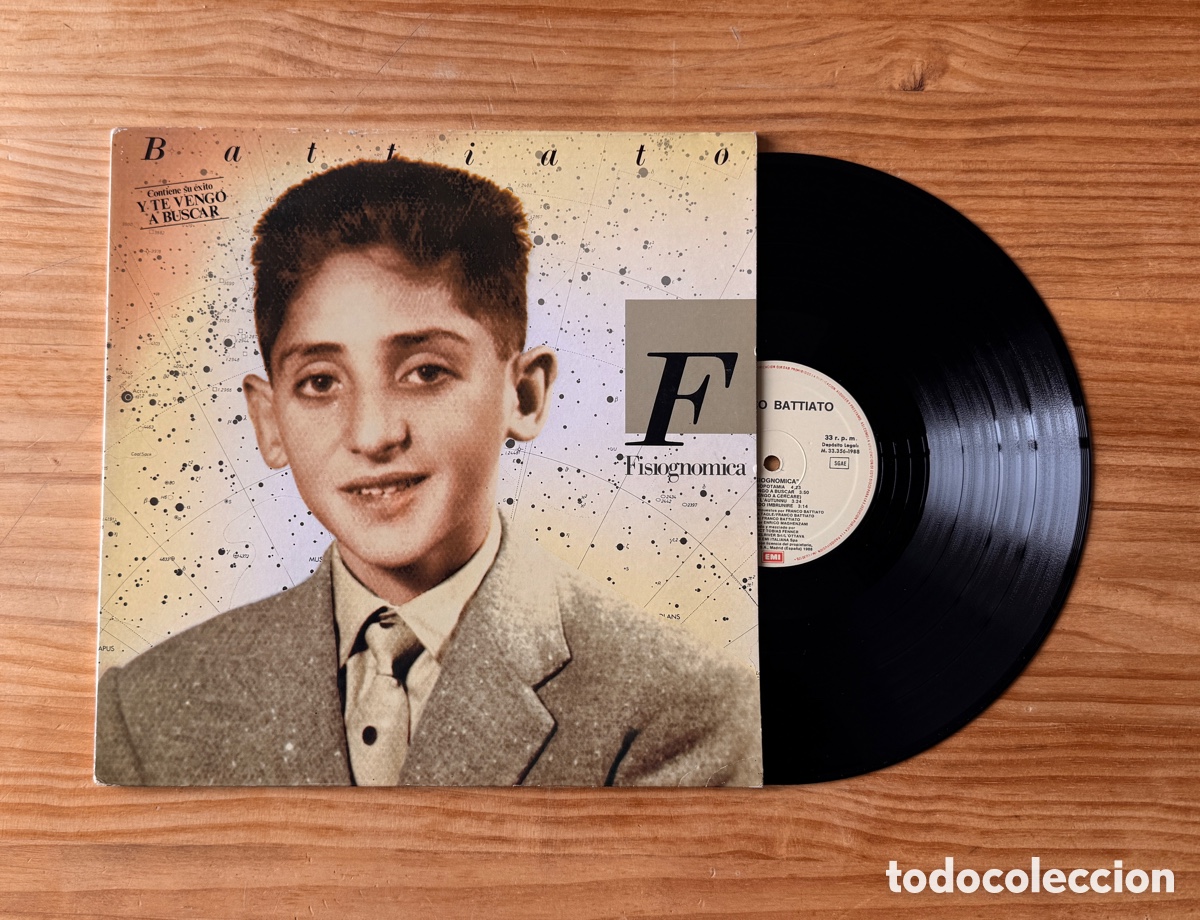 Vinyl records: Franco Battiato - Fisiognomica Spain 1988