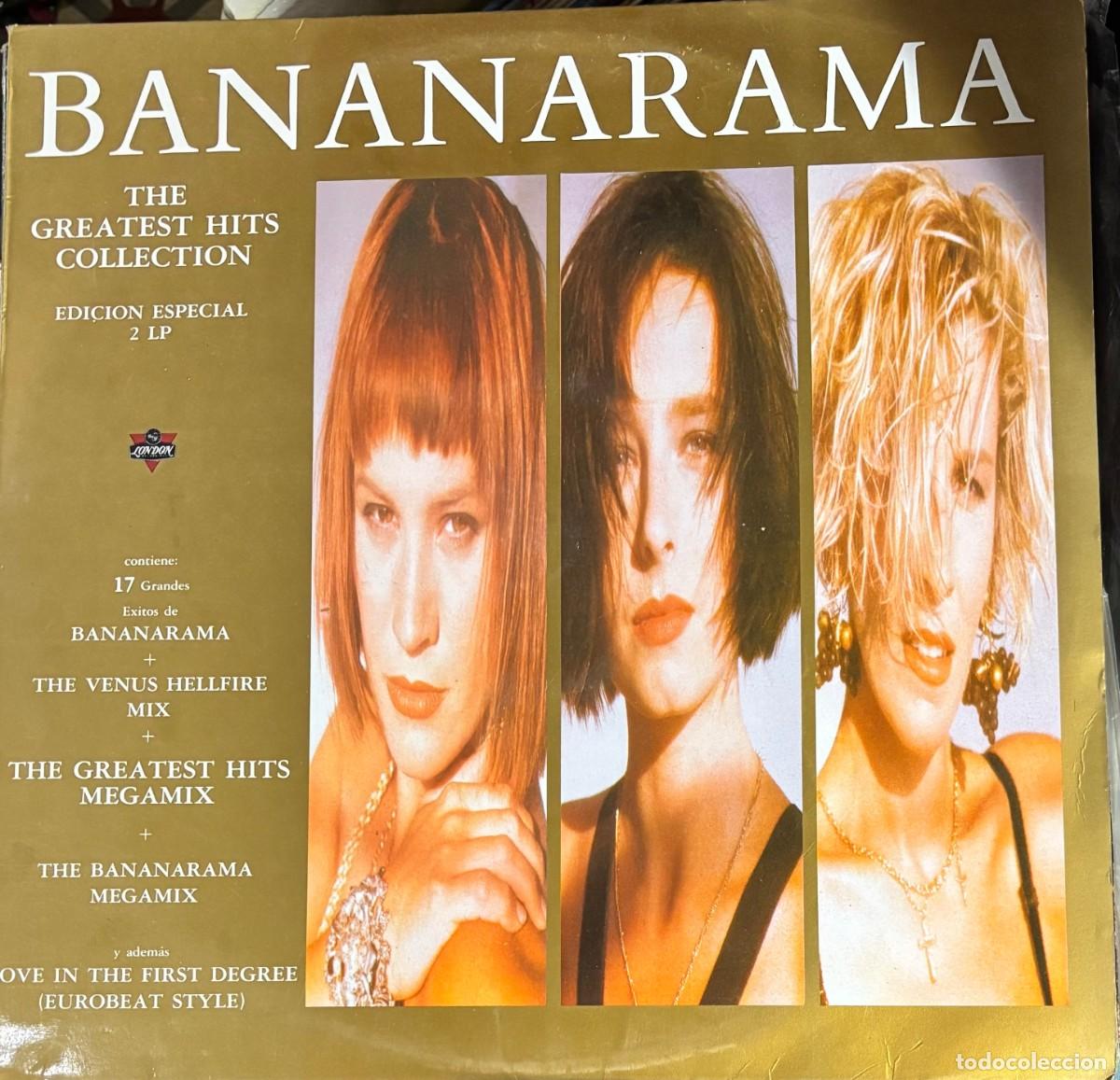 Discos de vinilo: LP DOBLE BANANARAMA-THE GREATEST HITS COLLECTION. LP-GEXT-849