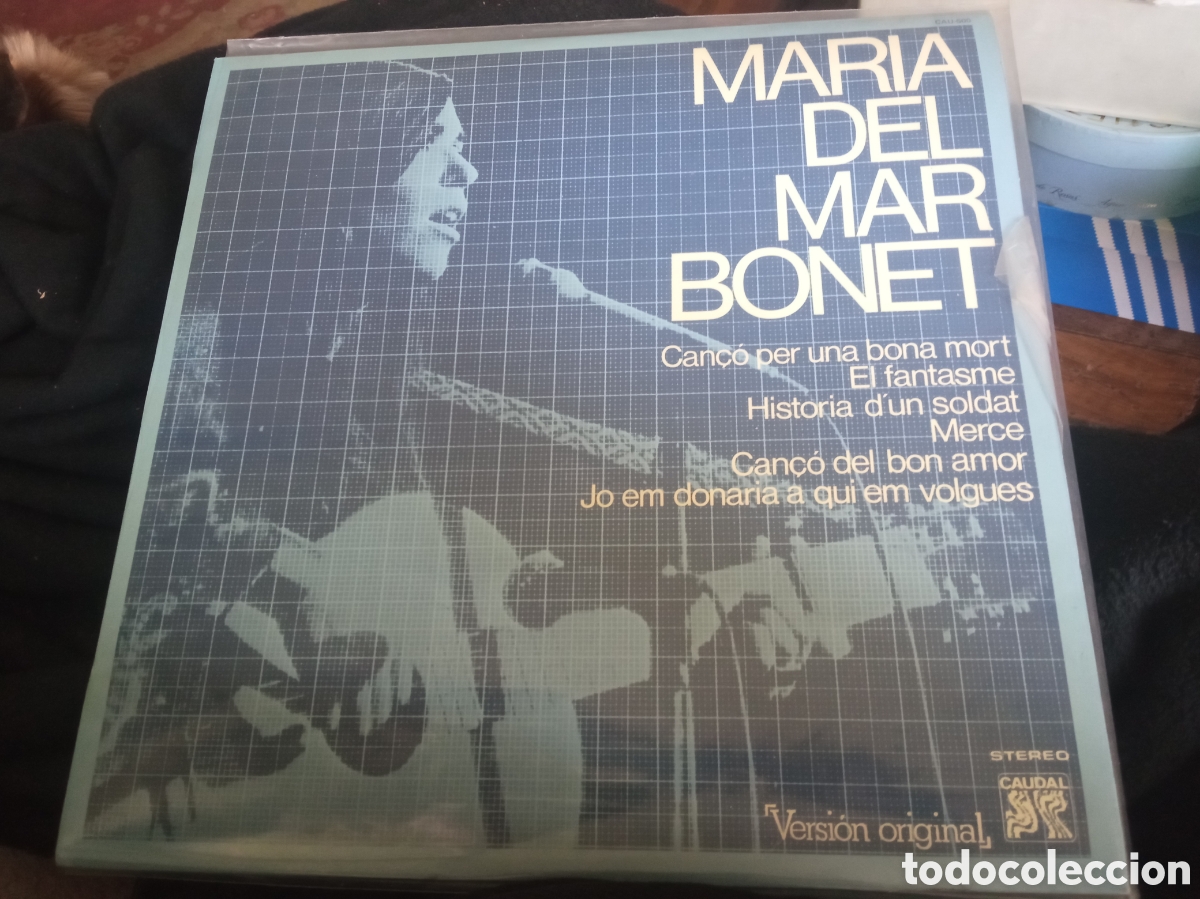 Discos de vinilo: Vinilo, Maria del Mar Bonet, Canco per una bona Mort, de 1977, muy buena conservaci&oacute;n