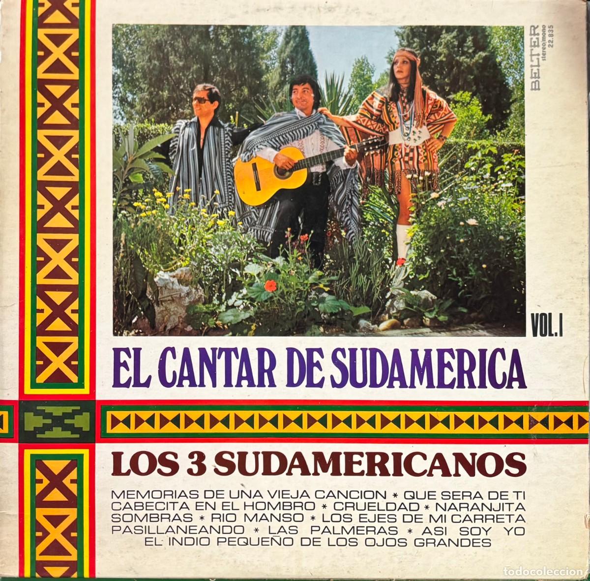 Discos de vinilo: LP LOS 3 SUDAMERICANOS - EL CANTAR DE SUDAMERICA VOL. I. LP-GEXT-863