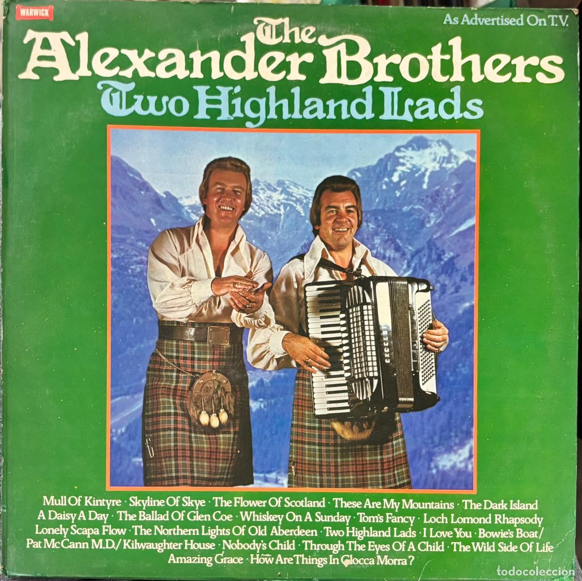Discos de vinilo: LP THE ALEXANDER BROTHERS - TWO HIGHLAND LADS. LP-GEXT-864