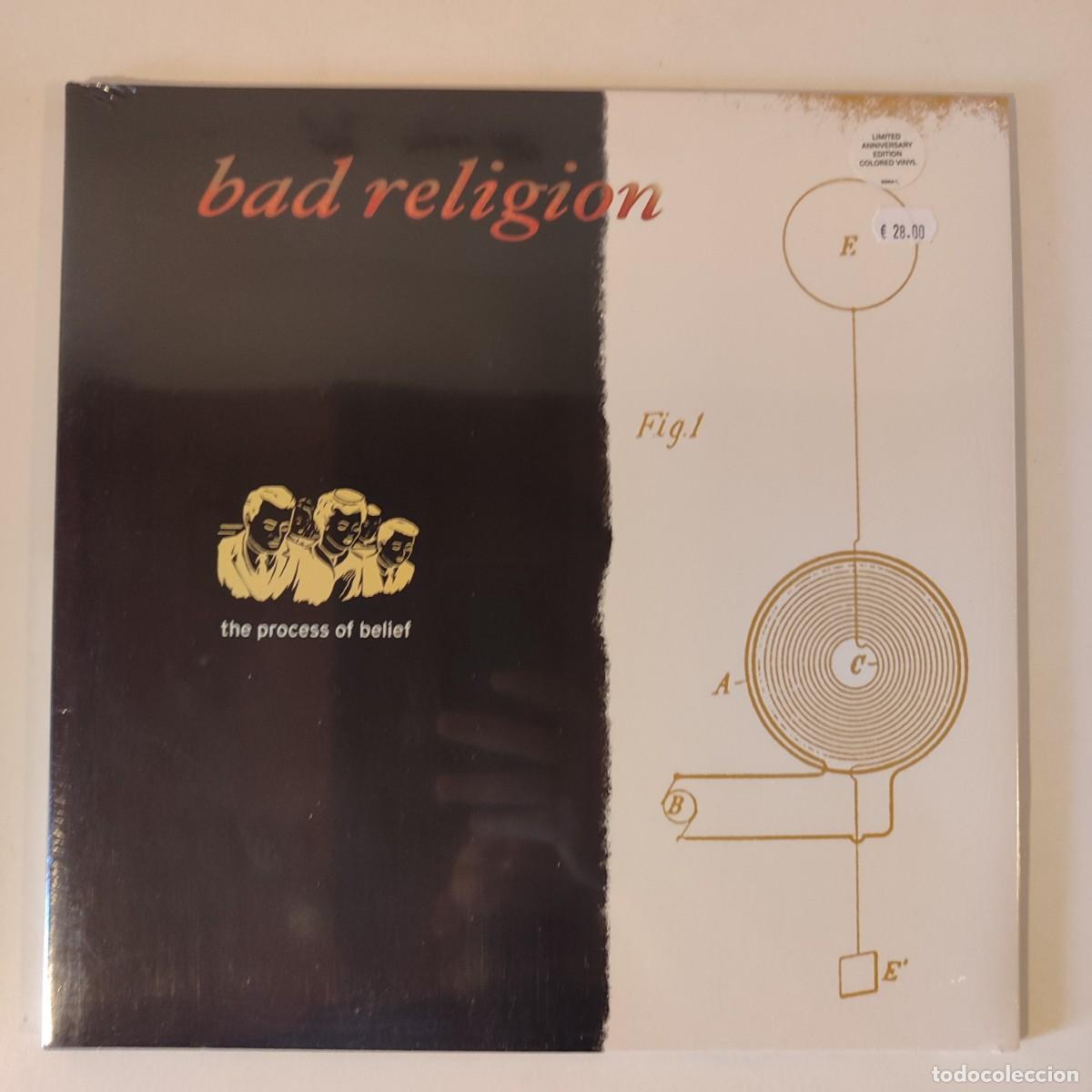 Discos de vinilo: Bad Religion - The Process Of Belief - 20th Anniv. Ed. Orange Black Galaxy