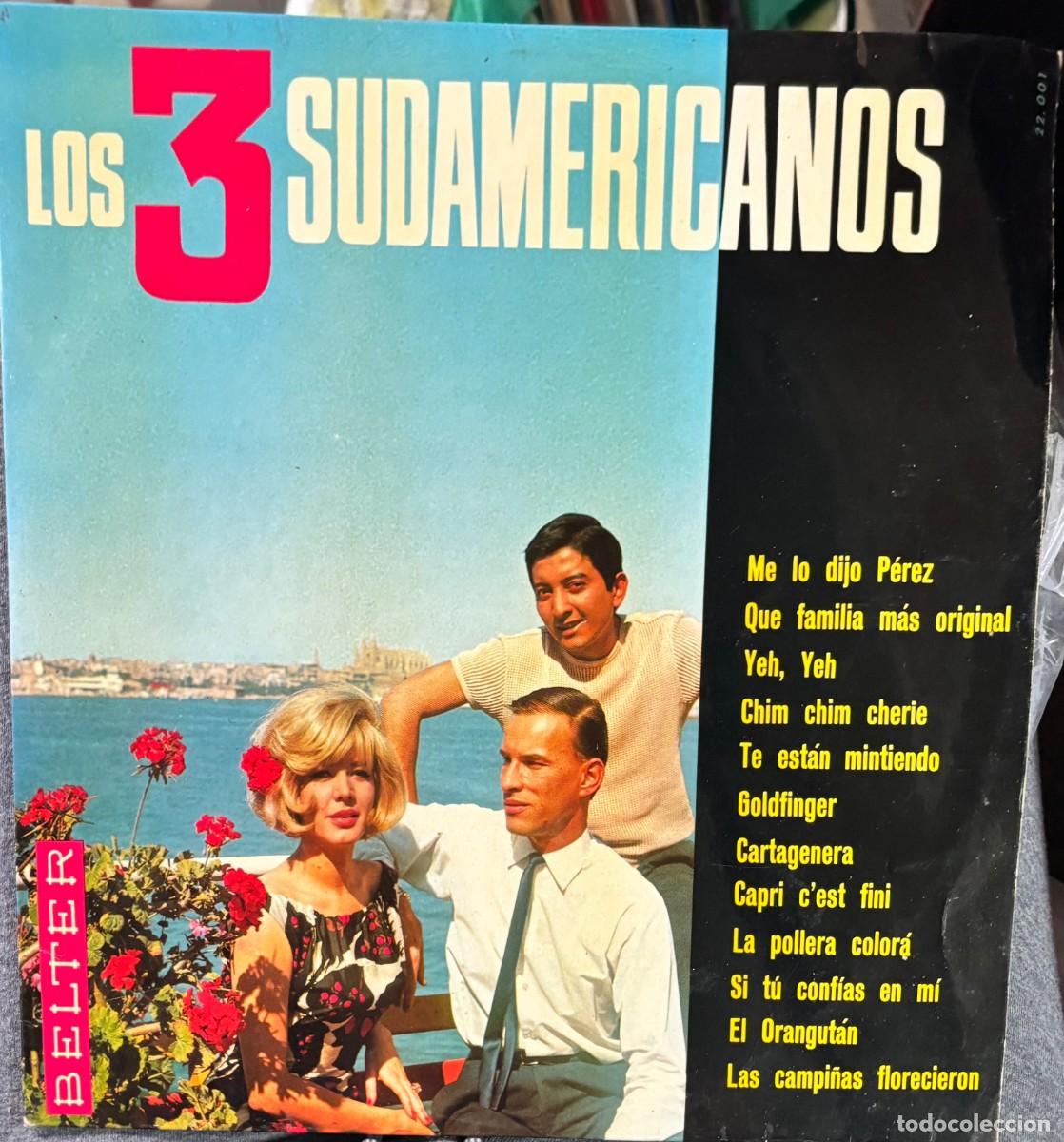 Discos de vinilo: LP LOS 3 SUDAMERICANOS. LP-GEXT-866