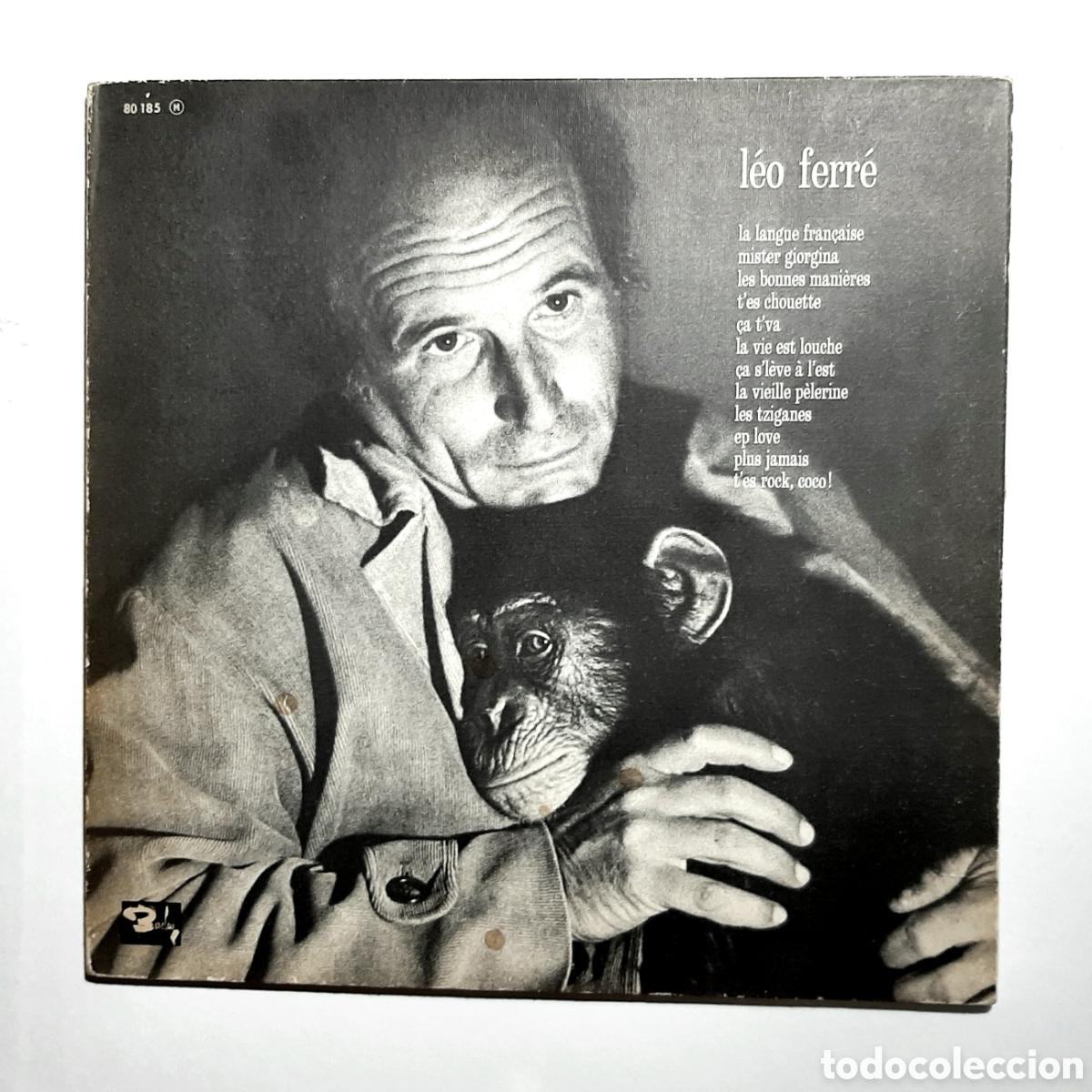Discos de vinilo: L&Eacute;O FERR&Eacute;. LA LANGUE FRAN&Ccedil;AISE. LP. VINILO. BARCLAY 1962. MUY RARO.
