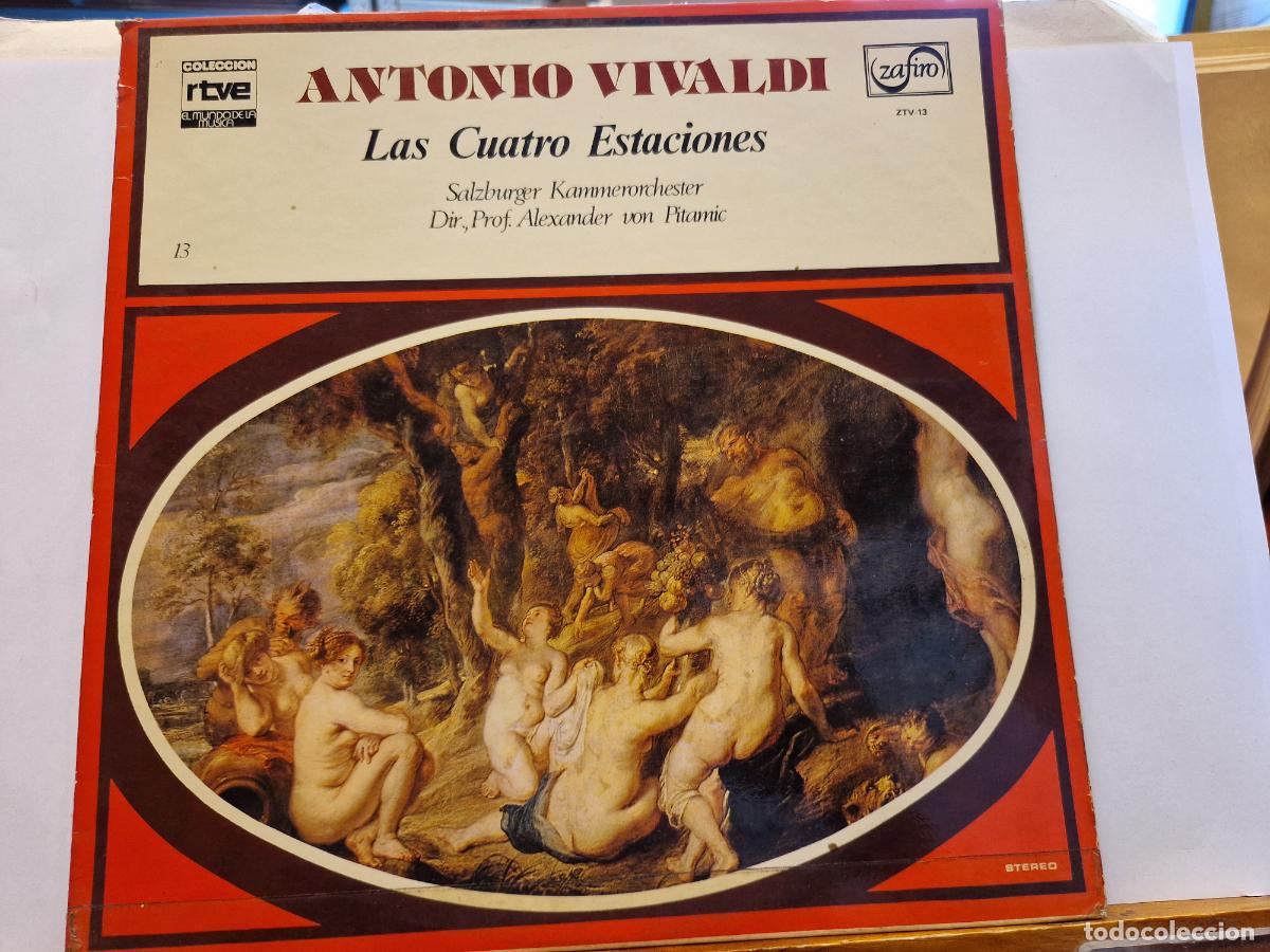 Discos de vinilo: SINGLE. ANTONIO VIVALDI. LAS CUATRO ESTACIONES. - Foto 1