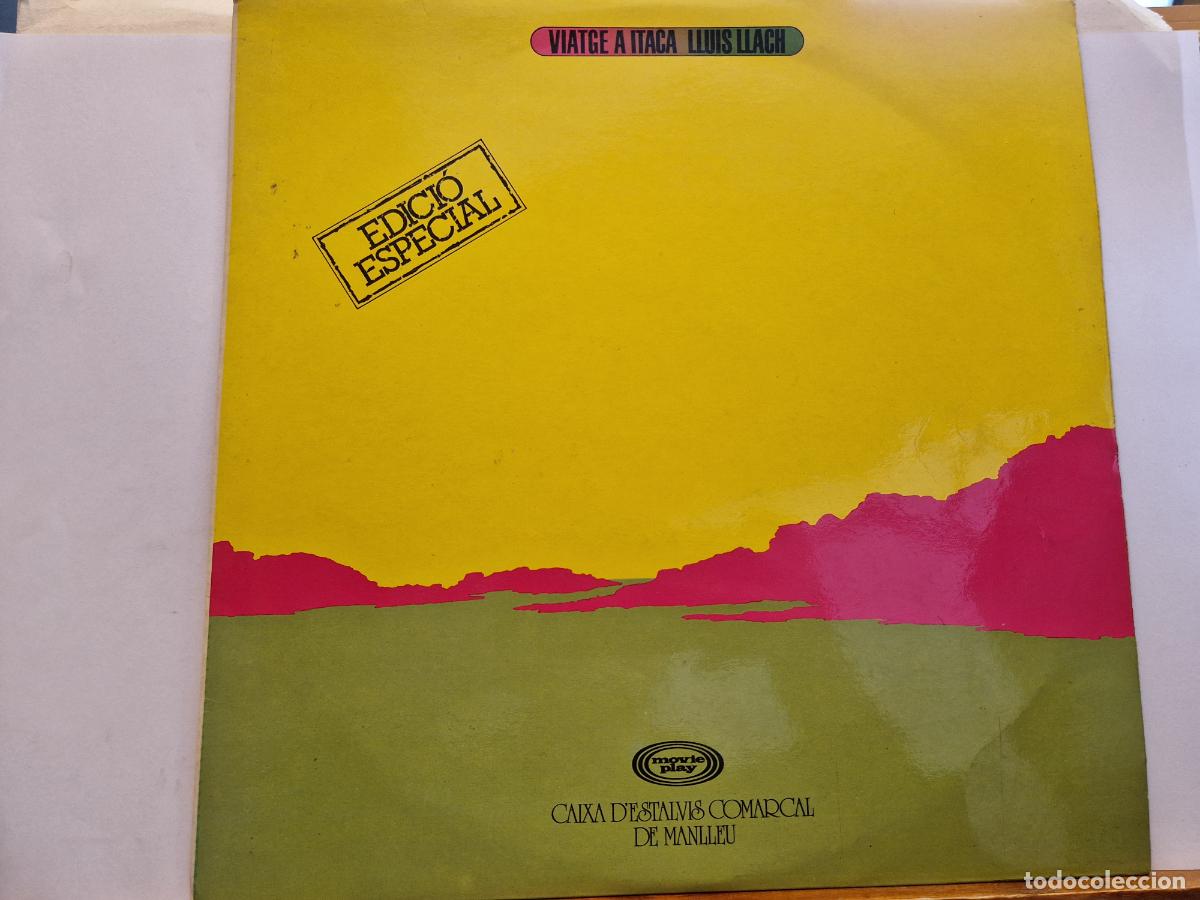 Discos de vinilo: SINGLE. VIATGE A ITACA. LLUIS LLACH. EDICION ESPECIAL.