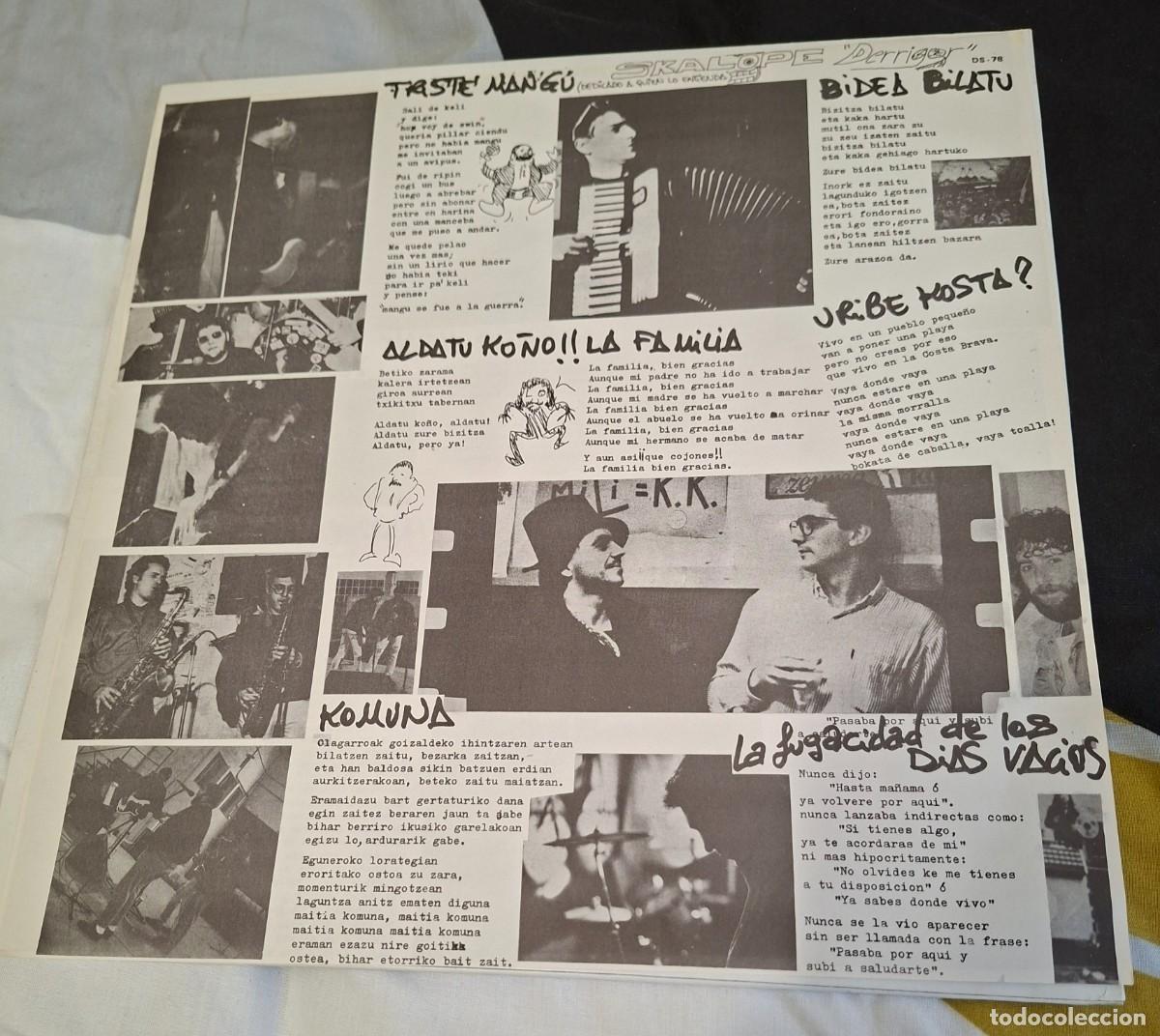 Discos de vinilo: Skalope Derrigor Vinilo Lp - Foto 4