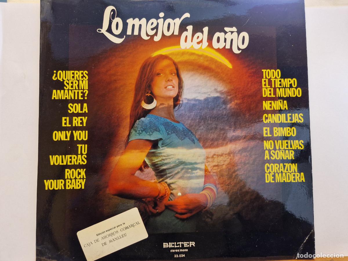 Discos de vinilo: SINGLE. LO MEJOR DEL A&Ntilde;O. &iquest;QUIERES SER MI AMANTE? TODO EL TIEMPO DEL MUNDO.