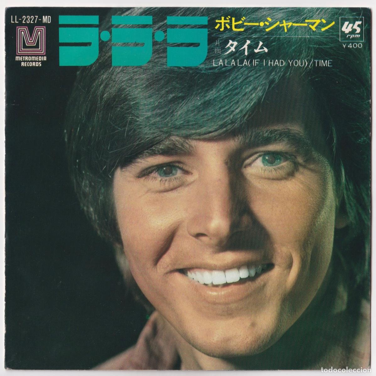 Discos de vinilo: BOBBY SHERMAN - La la la (If I had you) - Editado en JAP&Oacute;N