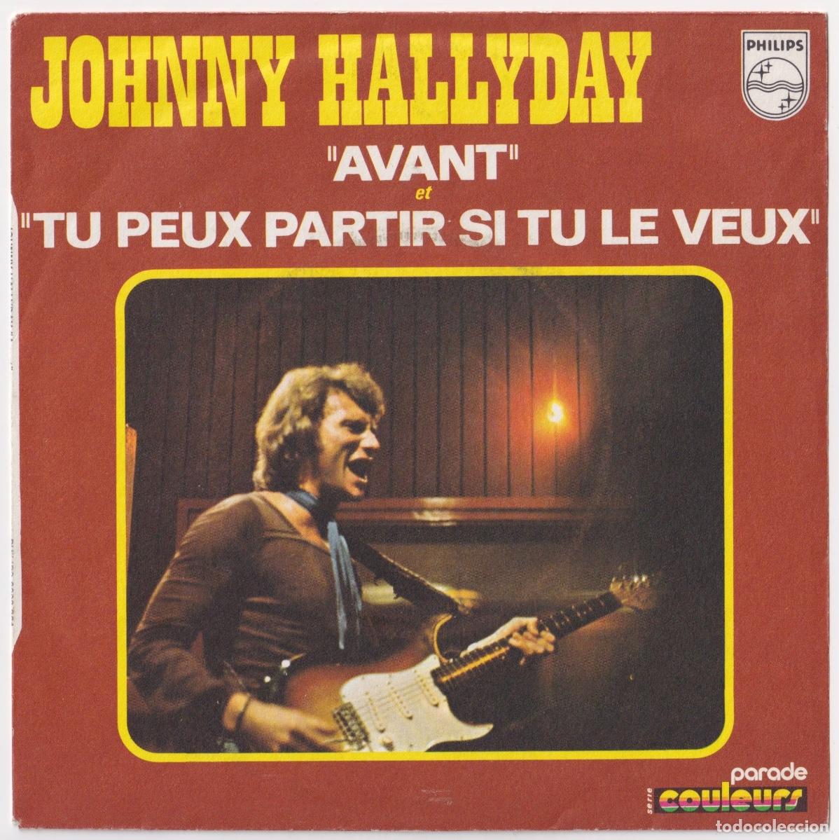 Discos de vinilo: JOHNNY HALLIDAY - Avant (editado en Francia)