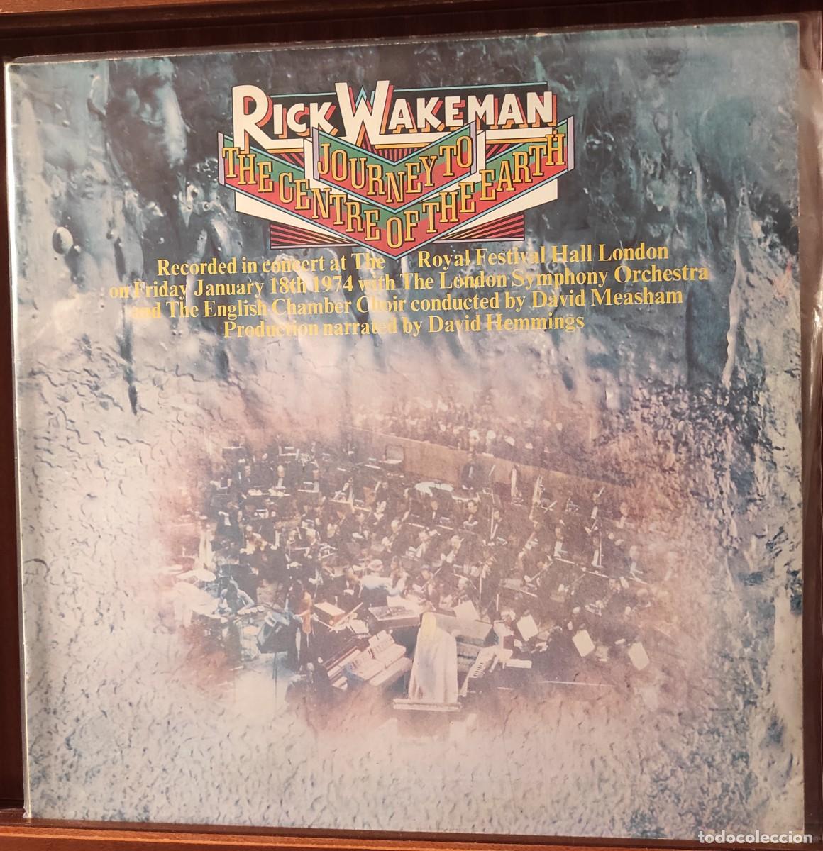Discos de vinilo: Rick Wakeman &ndash; Journey To The Center Of The Earth - VINILO EDICION ESPA&Ntilde;OLA 1977 A&M RECORDS