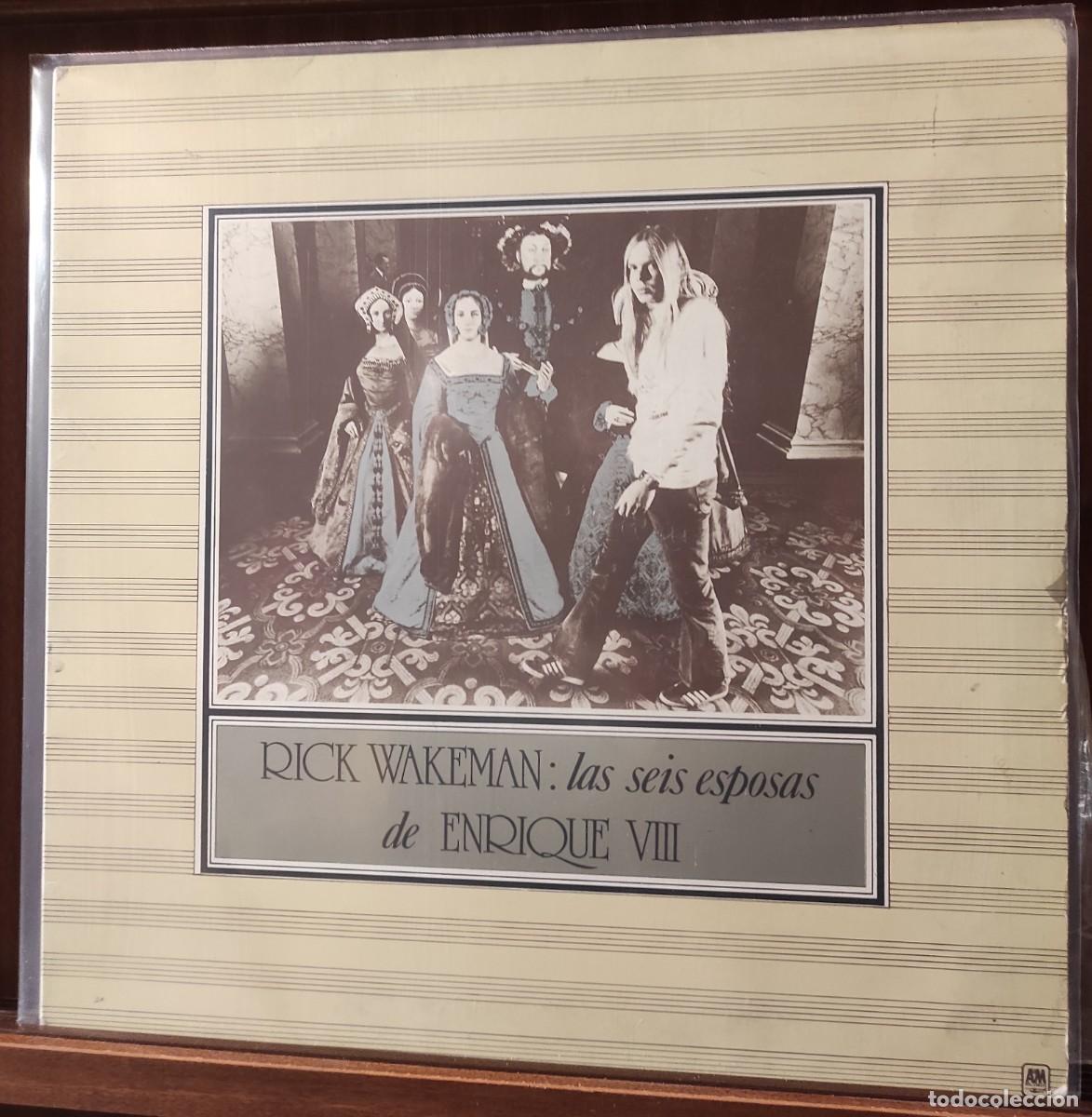 Discos de vinilo: Rick Wakeman &ndash; Las Seis Esposas De Enrique VIII - VINILO EDICION ESPA&Ntilde;OLA 1974 GATEFOLD COVER