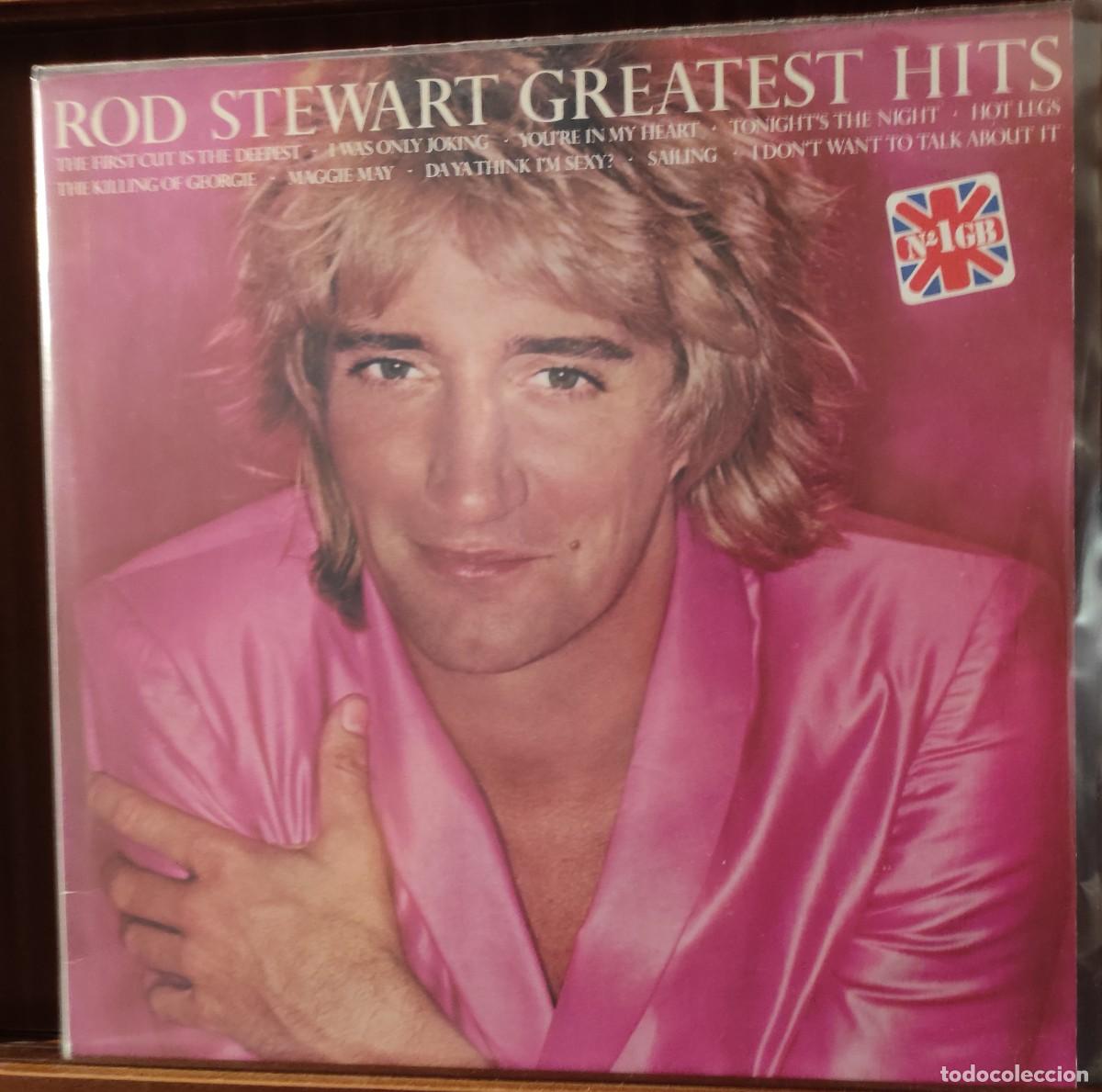 Discos de vinilo: Rod Stewart &ndash; Greatest Hits - VINILO EDICION ESPA&Ntilde;OLA 1982 SELLO WARNER BROSS