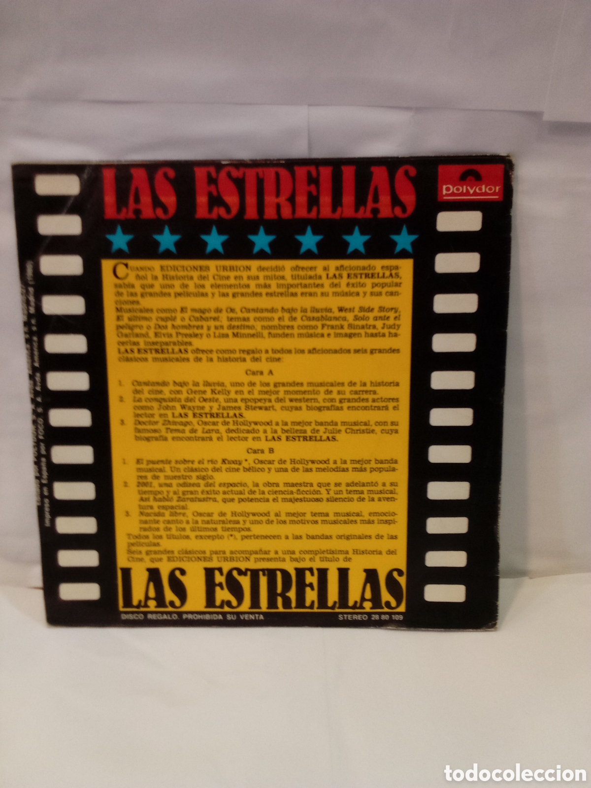 Discos de vinilo: Vinilo - 6 Temas de Cine - Foto 2
