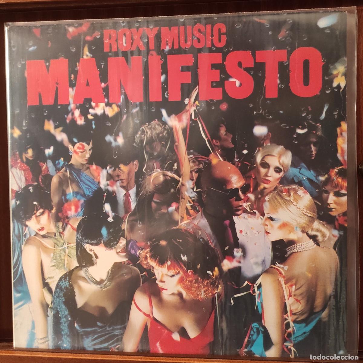 Discos de vinilo: Roxy Music &ndash; Manifesto VINILO EDICION ESPA&Ntilde;OLA SELLO POLYDOR 1979