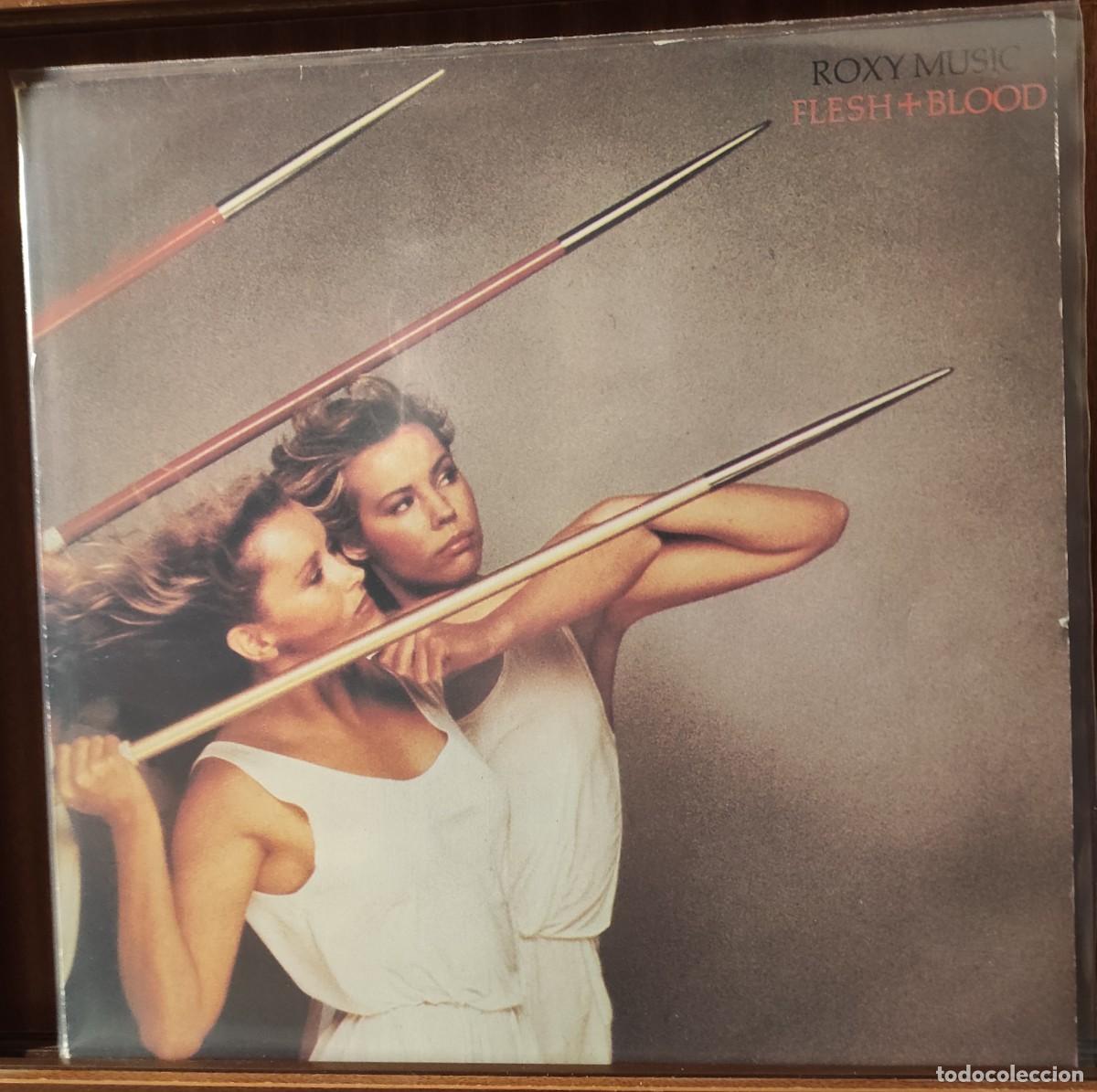 Discos de vinilo: ROXY MUSIC - FLESH AND BLOOD - VINILO EDICION ESPA&Ntilde;OLA