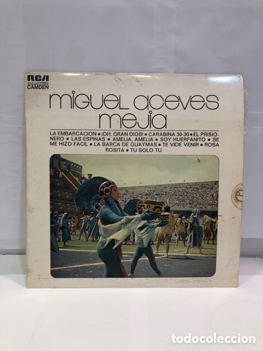 Disques de vinyle: Vinilo - Miguel Aceves Mej&iacute;a