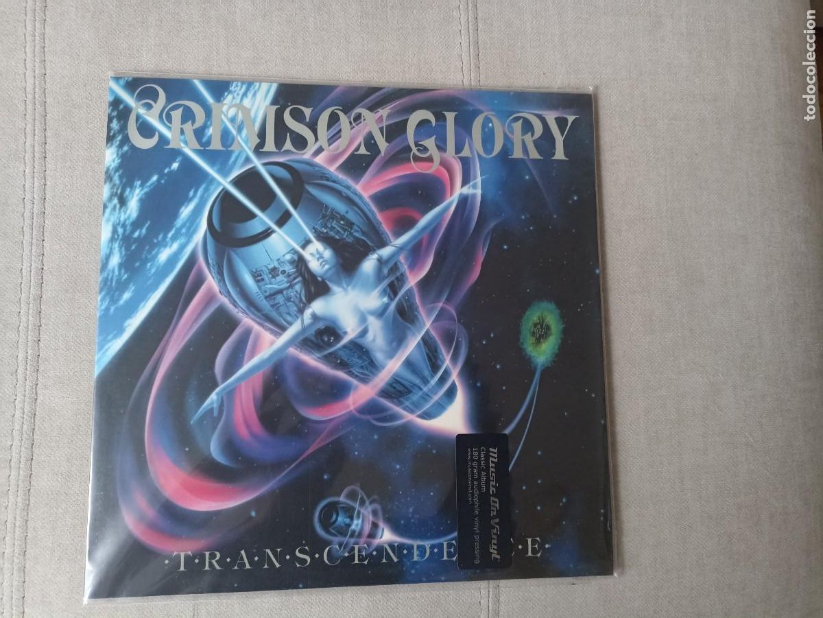 Discos de vinilo: Crimson Glory. Transcendence. LP. Reissue 2018