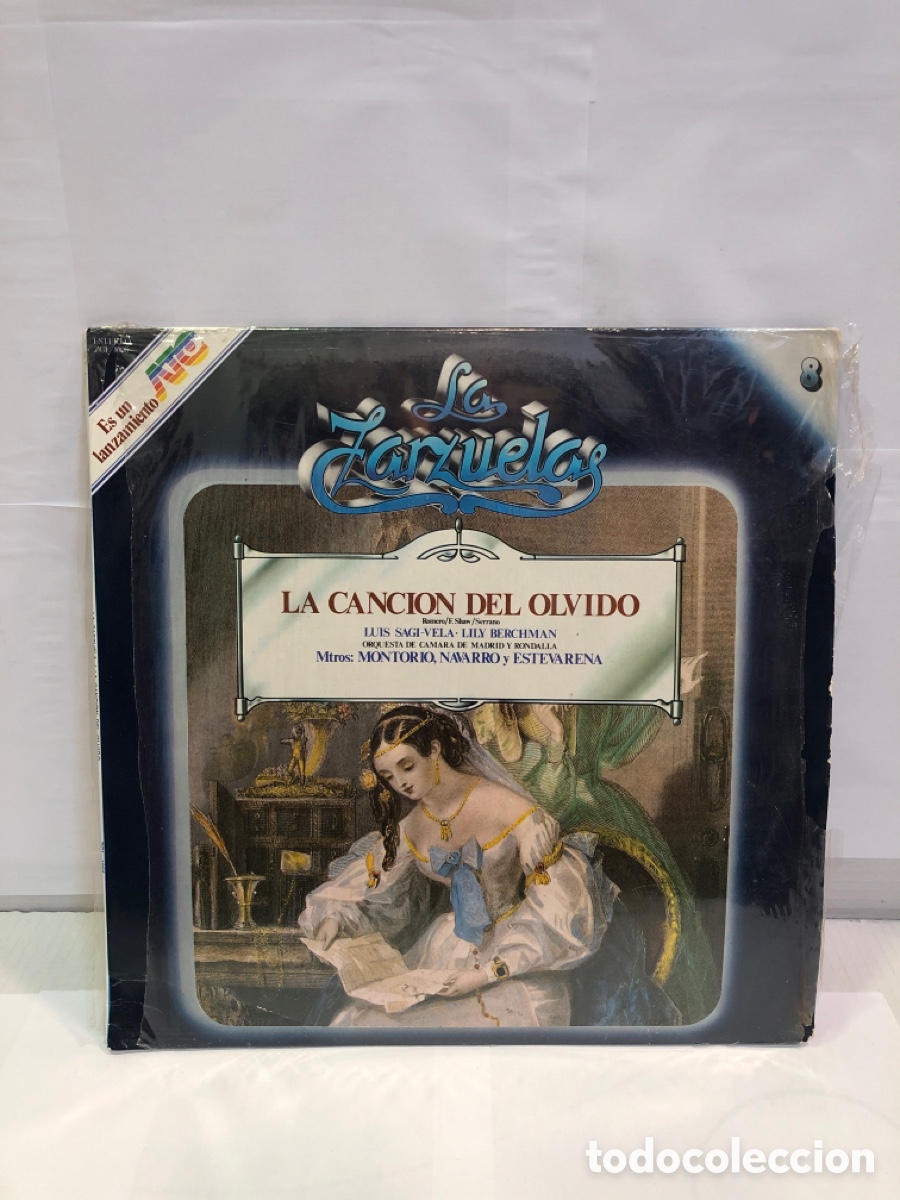Discos de vinilo: Vinilo - Las Zarzuela. La canci&oacute;n del olvido