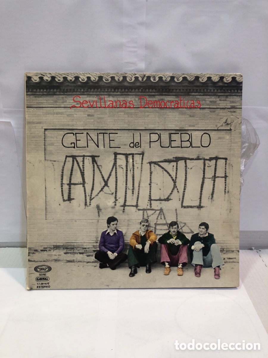 Discos de vinilo: Vinilo - Sevillanas democr&aacute;ticas. Gente del pueblo
