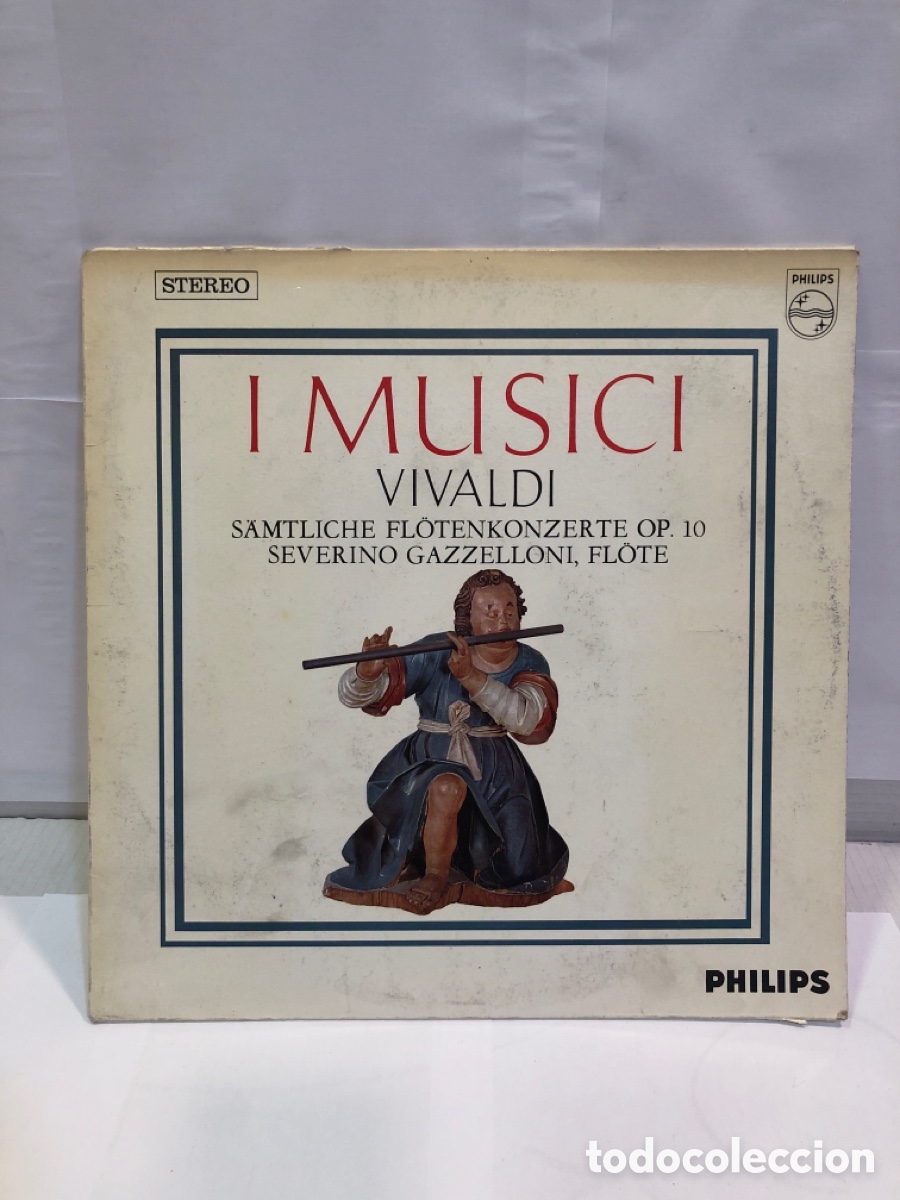 Discos de vinil: Vinilo - I Musici vivaldi s&auml;mtliche fl&ouml;tenkonzerte op. 10