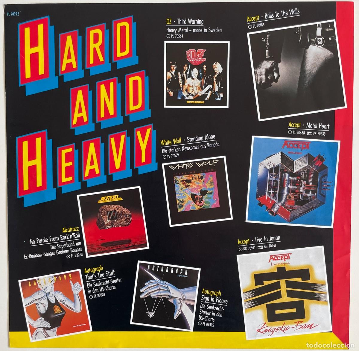 Discos de vinilo: Accept &ndash; Kaizoku-Ban. - Foto 5