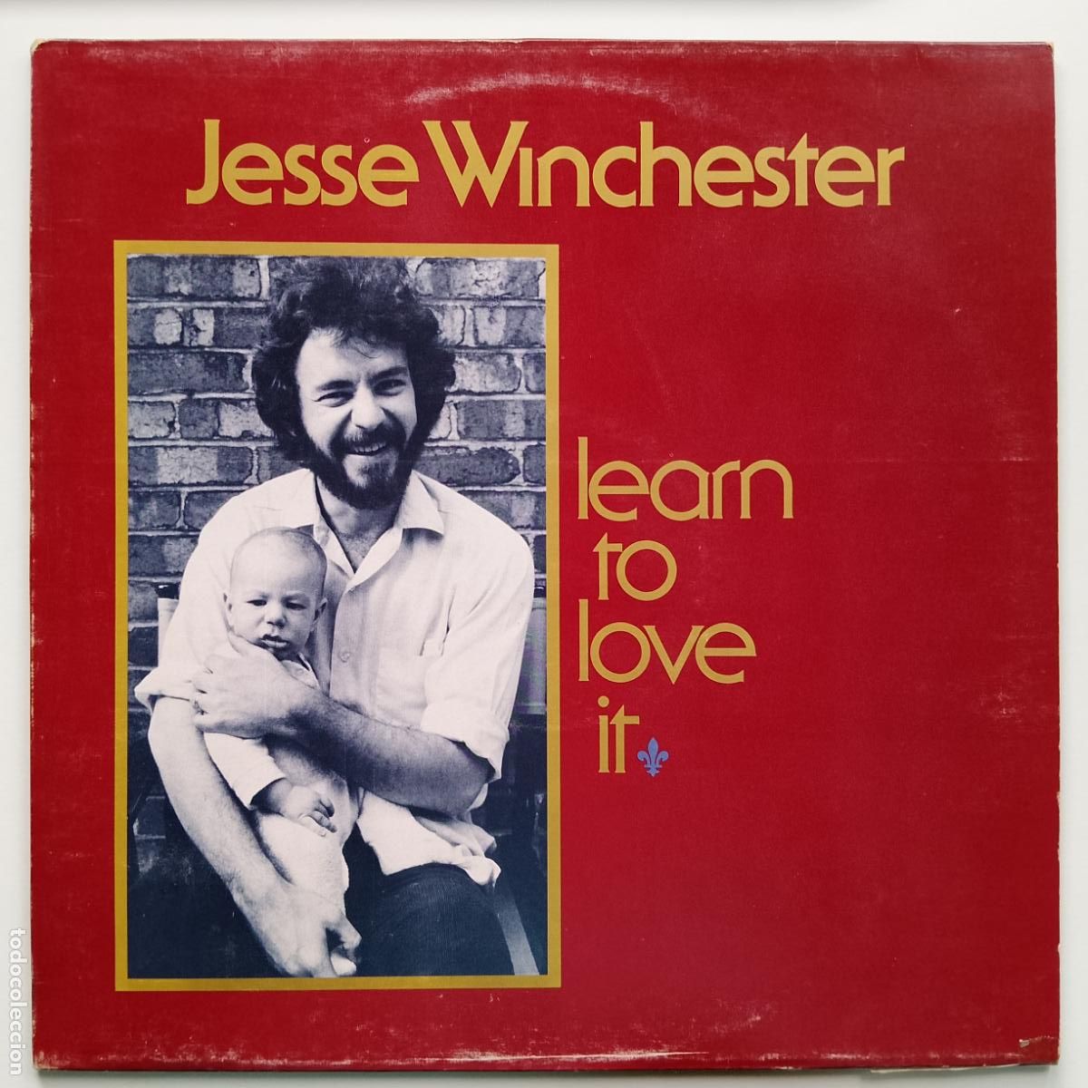 Discos de vinilo: Jesse Winchester-Learn To Love It (LP Bearsville)1974. John Prine, Van Morrison, B Dylan, John Hiatt