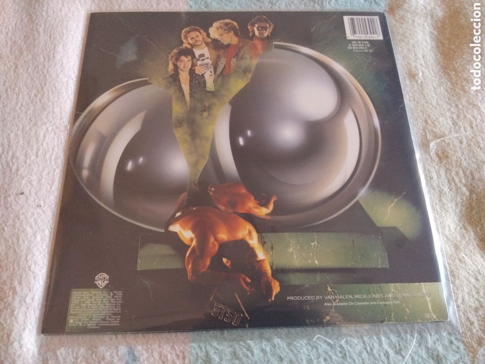 Discos de vinilo: VAN HALEN VINILO 5150 Y MAXI DE LA CANCION JUMP - Foto 4