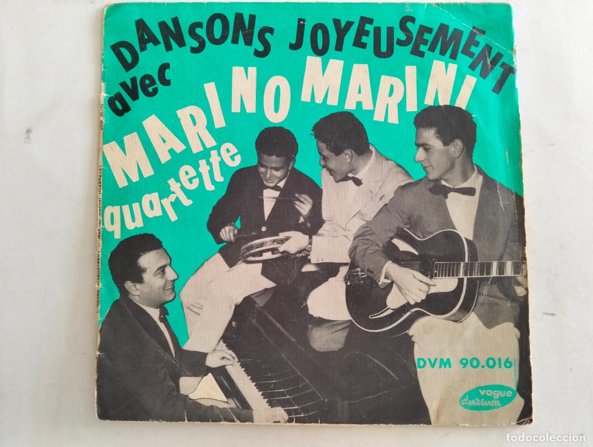 Discos de vinilo: MARINO MARINI, DISCO EP DANSONS JOYEUSEMENT , EDITADO VOGUE DURIUM, A&Ntilde;O 1950