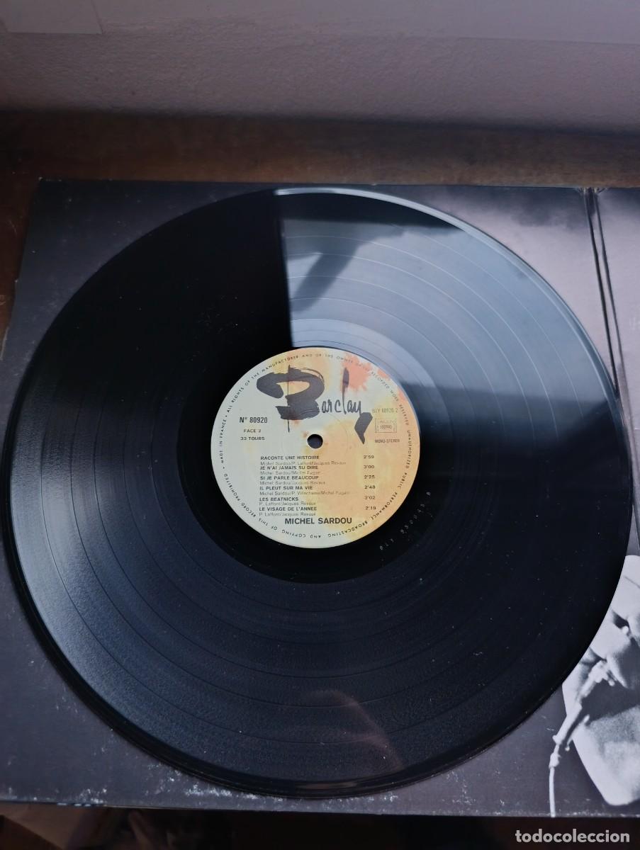 Discos de vinilo: LP Michel Sardou &ndash; Michel Sardou - Foto 4