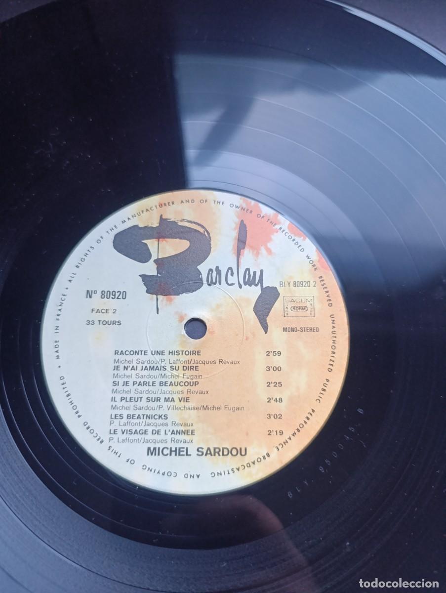 Discos de vinilo: LP Michel Sardou &ndash; Michel Sardou - Foto 5