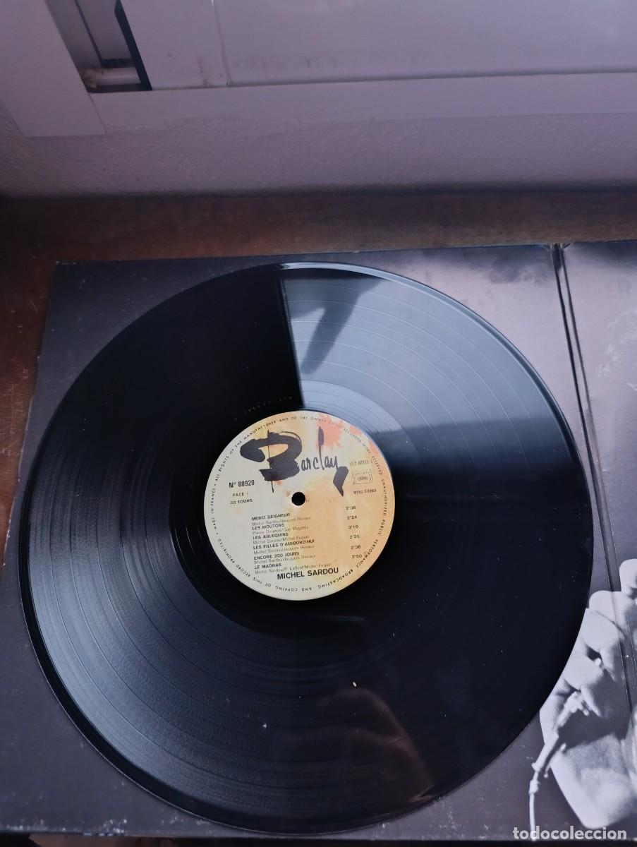 Discos de vinilo: LP Michel Sardou &ndash; Michel Sardou - Foto 6