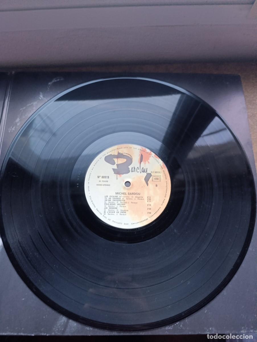 Discos de vinilo: LP Michel Sardou &ndash; Michel Sardou - Foto 8