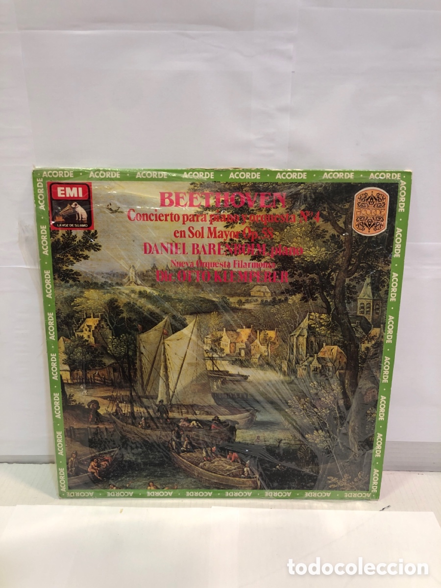 Discos de vinilo: Vinilo - Beethoven. Concierto para piano y orquesta n 4