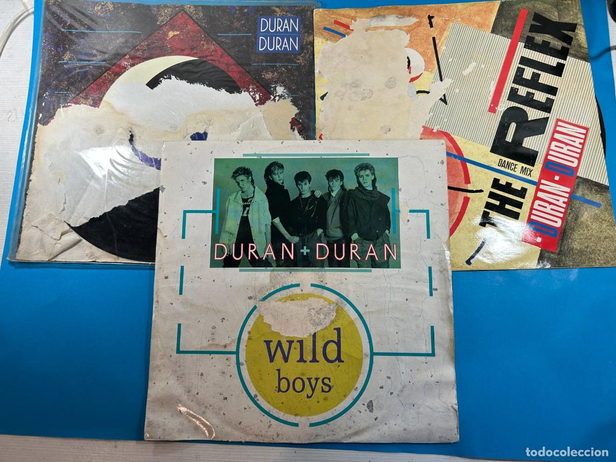 Discos de vinilo: DURAN DURAN - THE WILD BOYS + THE REFLEX + THE NEW MONDAY - 3 MAXI ENGLAND