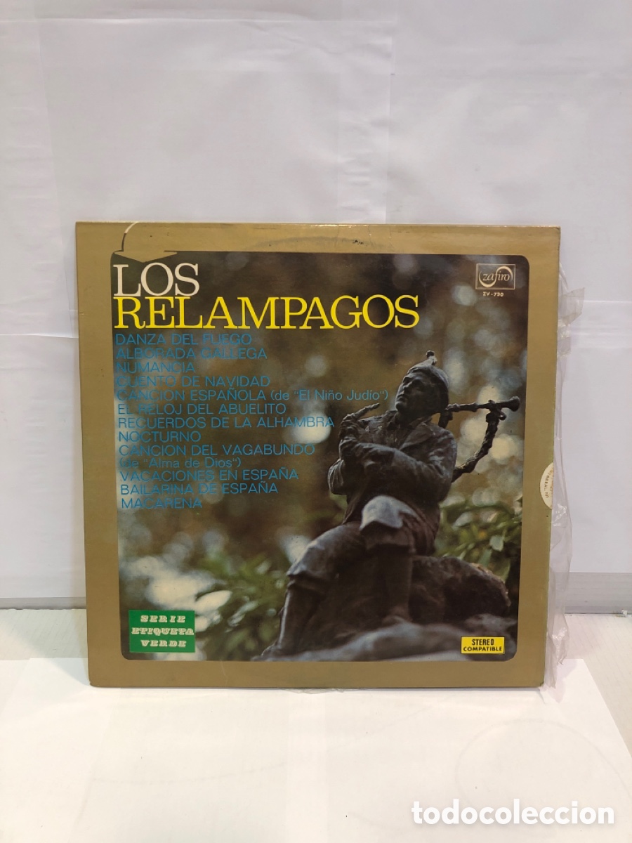 Discos de vinilo: Vinilo - Los rel&aacute;mpagos - Foto 1