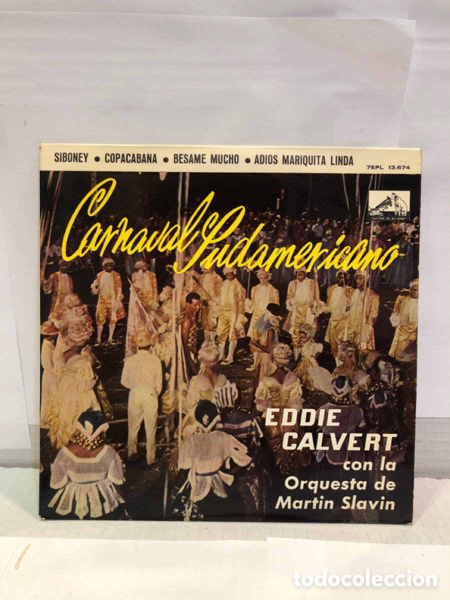 Vinyl-Schallplatten: Vinilo Carnaval Sudamericano : Eddie Calvert con la orquesta