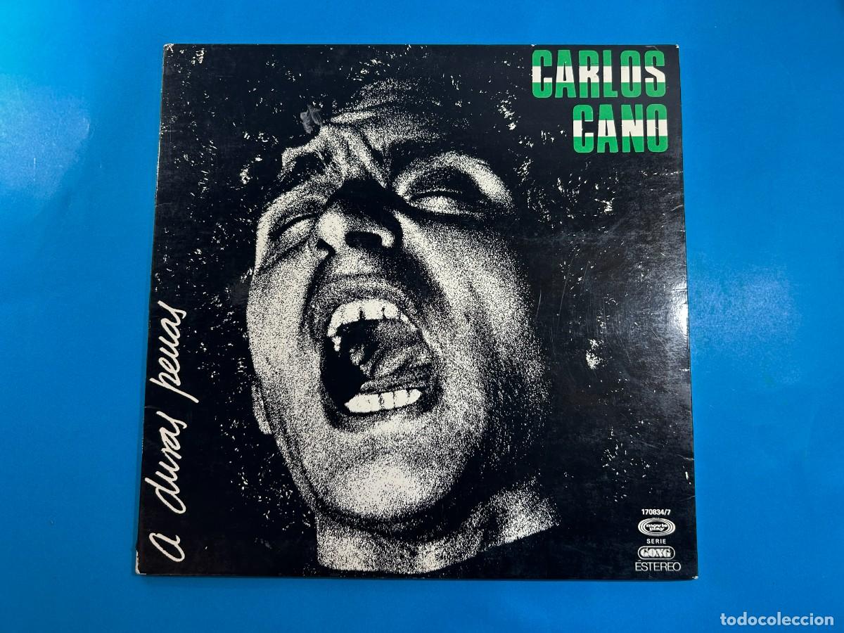 Discos de vinilo: CARLOS CANO - A DURAS PENAS - LP SPAIN 1976