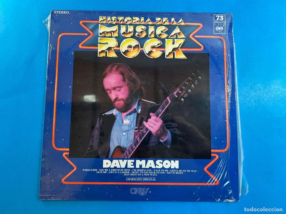 Discos de vinilo: DAVE MASON - HISTORIA DE LA MUSICA ROCK - LP SPAIN 1991