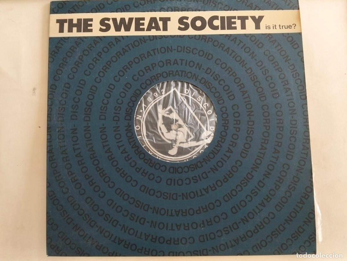 Discos de vinilo: THE SWEAT SOCIETY, DISCO MAXI SINGLE, EDITADO DISCOID CORPORATION, A&Ntilde;O 1990