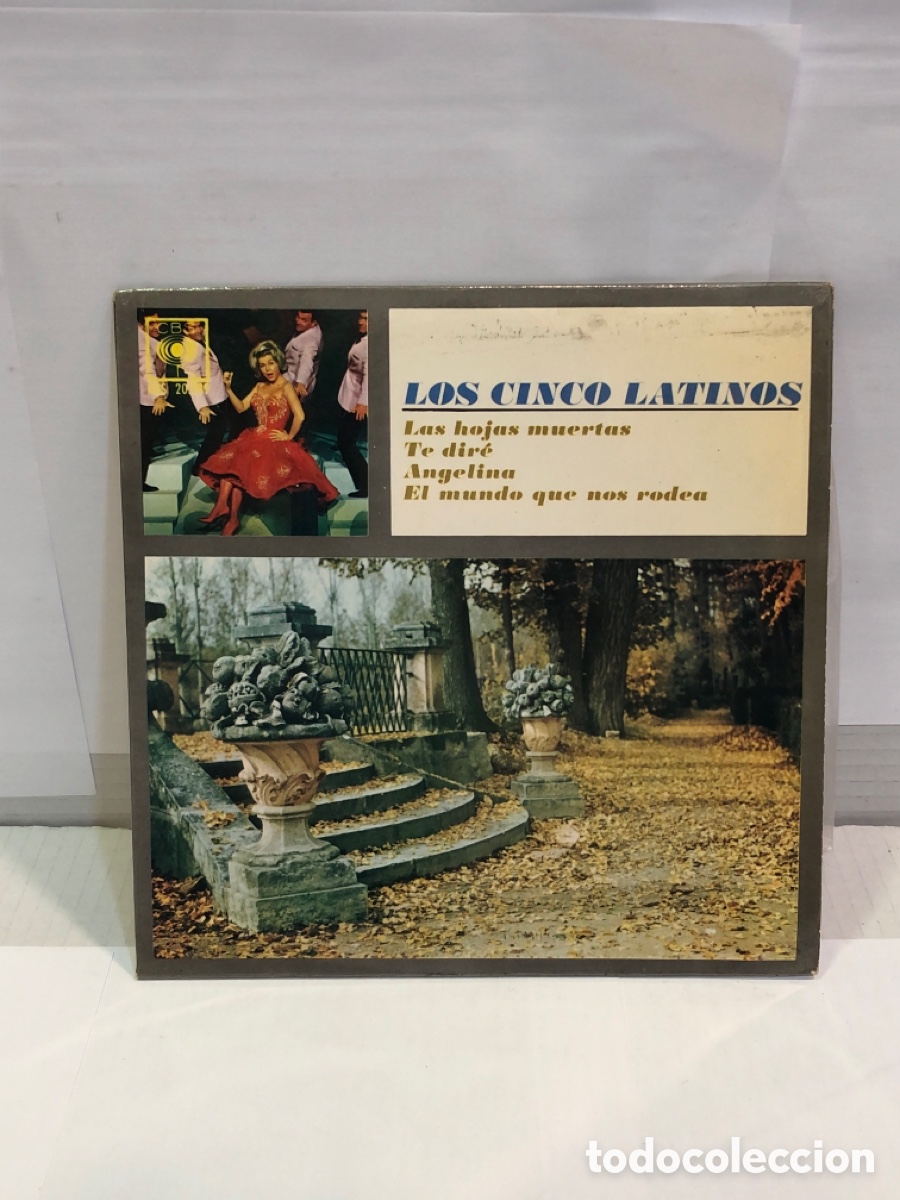 Vinyl records: Vinilo Los cinco latinos con Lucio Milena y su conjunto